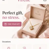 Vielle pendant shown on its product page